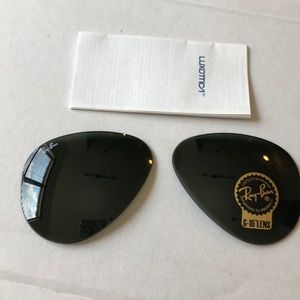 Ray Ban 3025 Original Aviator lenses only replacement. NWT